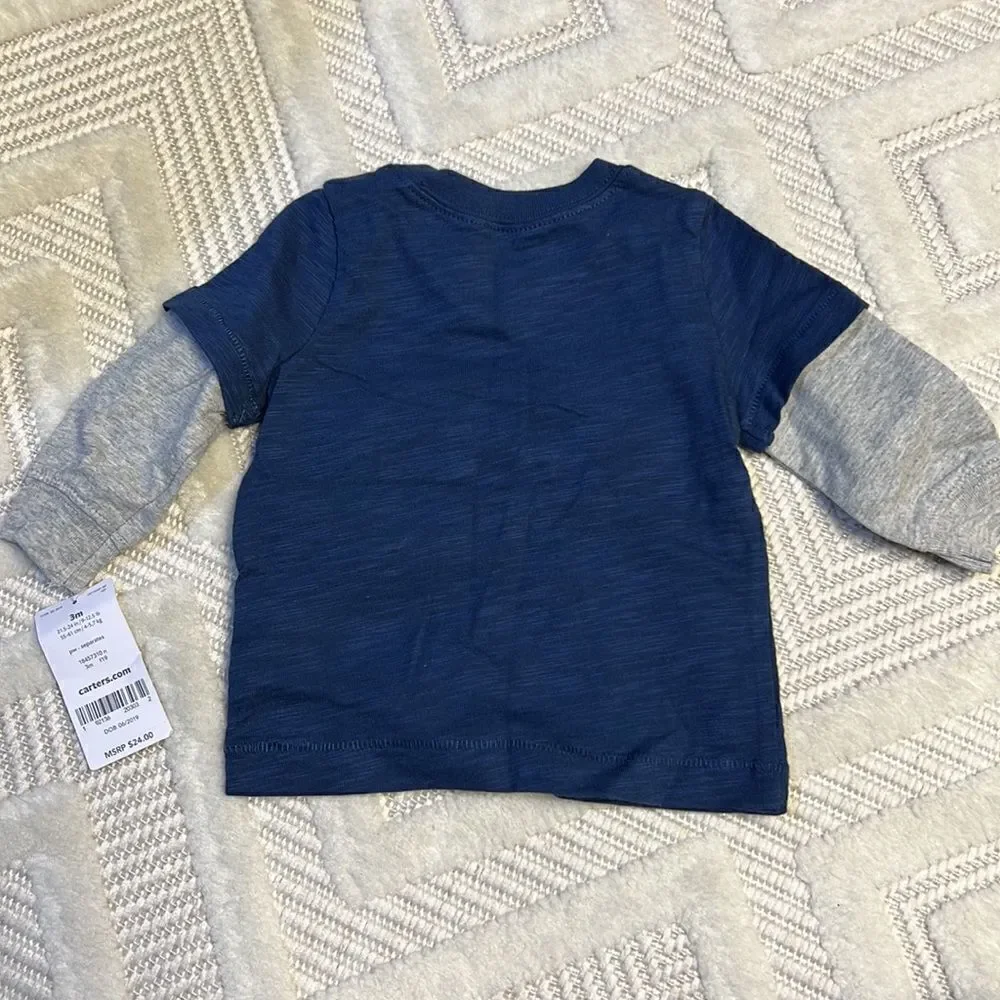 CARTERS - Dinosaur Bones Tee